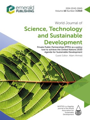 cover image of World Journal of Science, Technology and Sustainable Development, Volume 16, Number 3